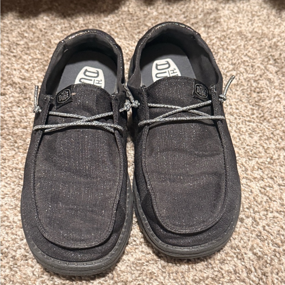 Hey Dude Black Loafers for Women